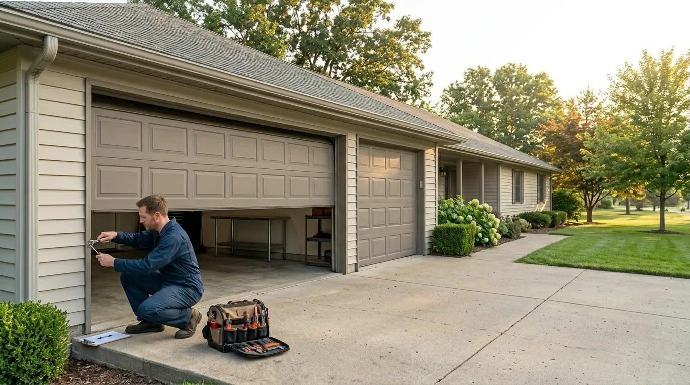 Garage door work by Go Houston Garage Door in Houston, TX