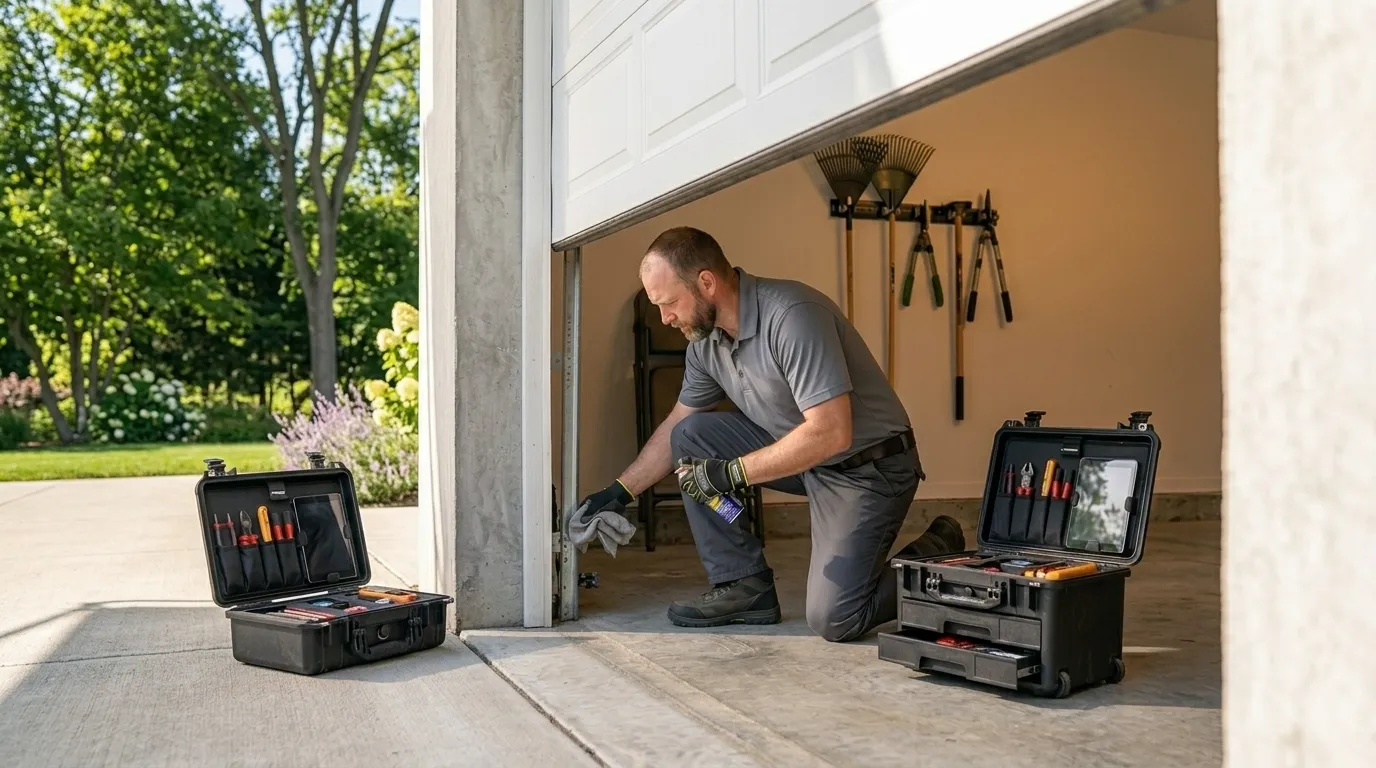 Garage door work by Go Houston Garage Door in Houston, TX