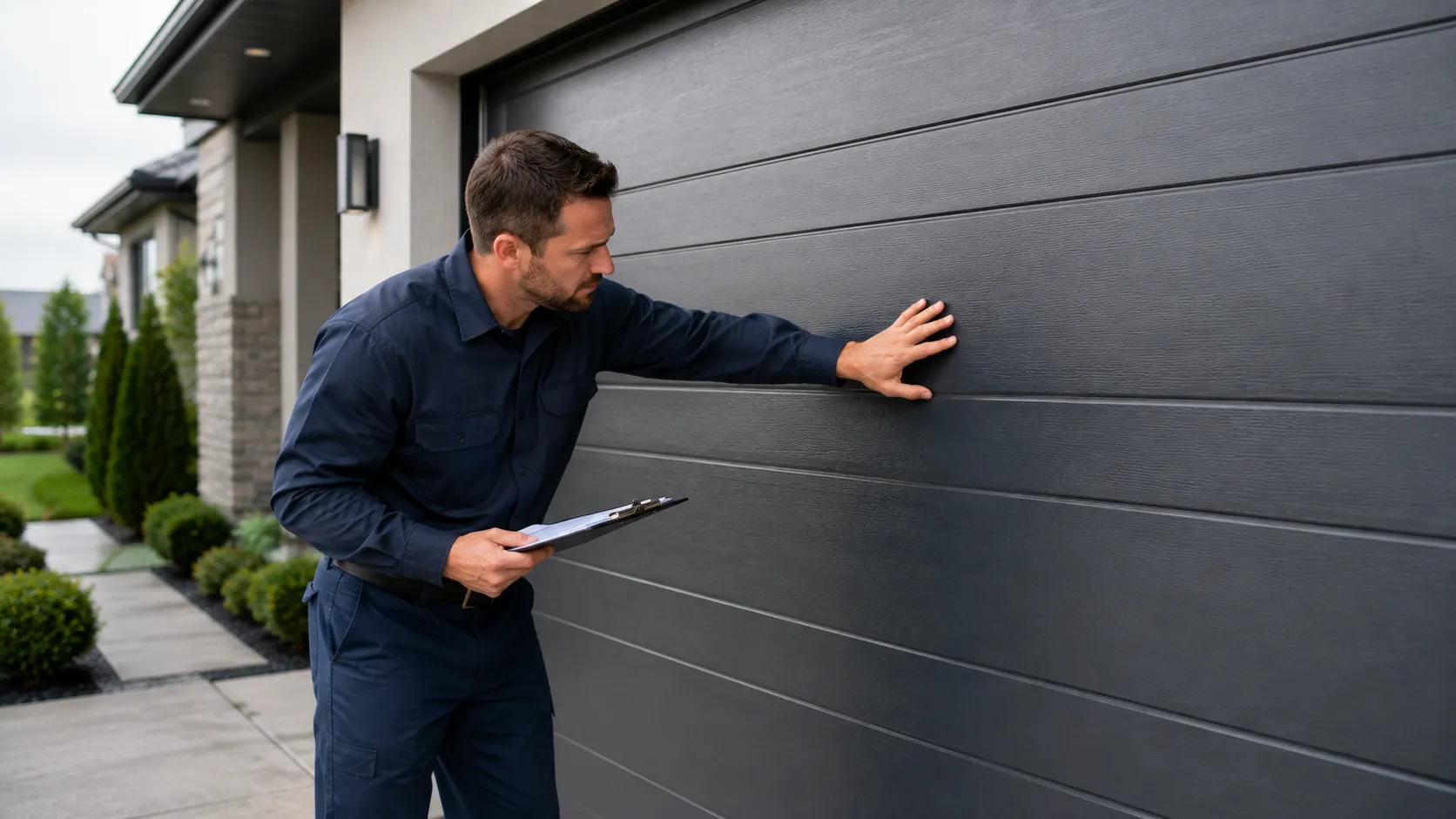 Why a Garage Door Goes Off Track Here