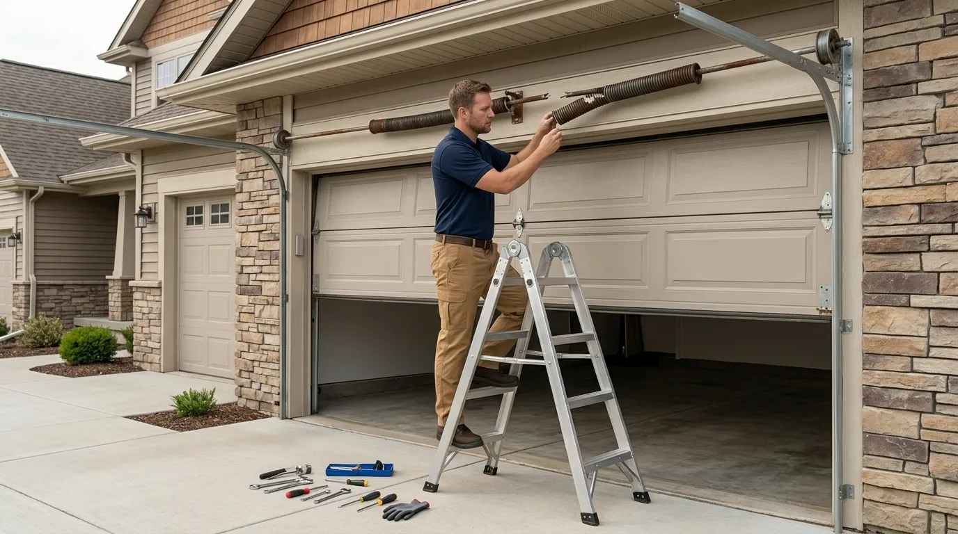 Garage Door Work in Greater Uptown