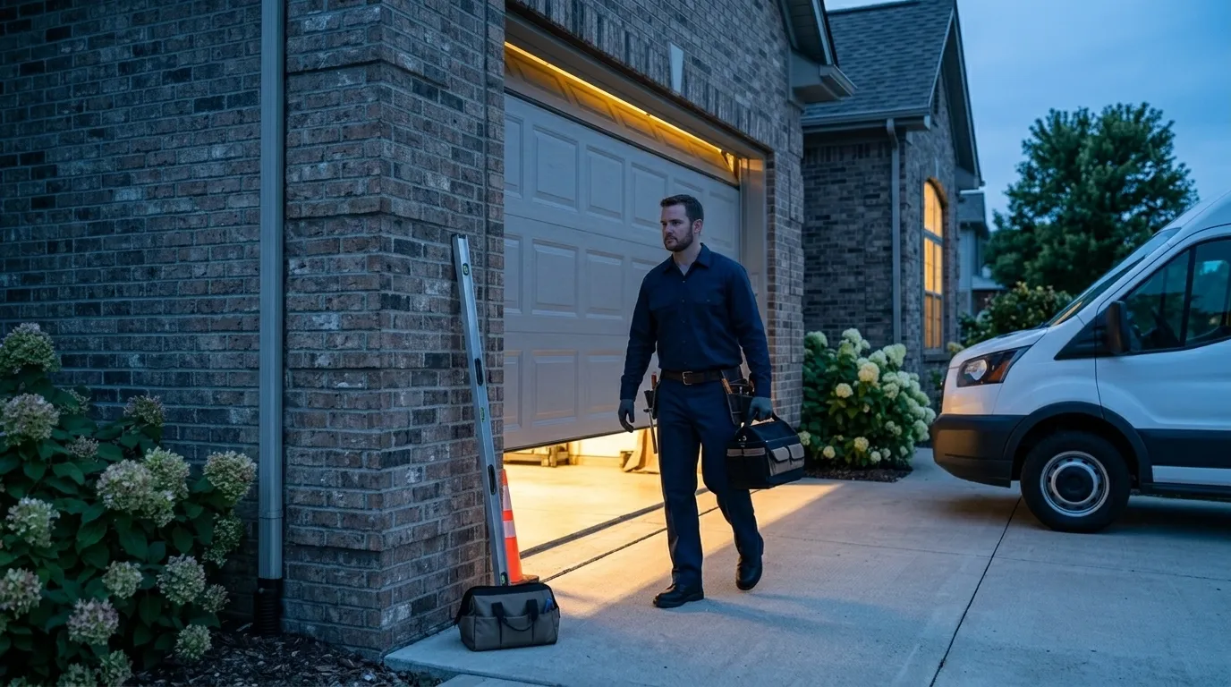 Garage door service in Houston, TX