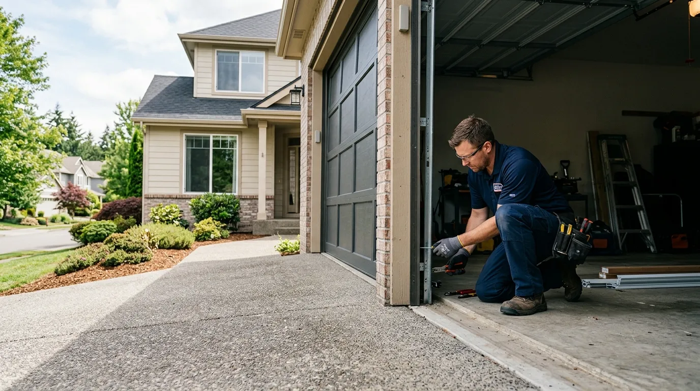 Garage door service in Houston, TX