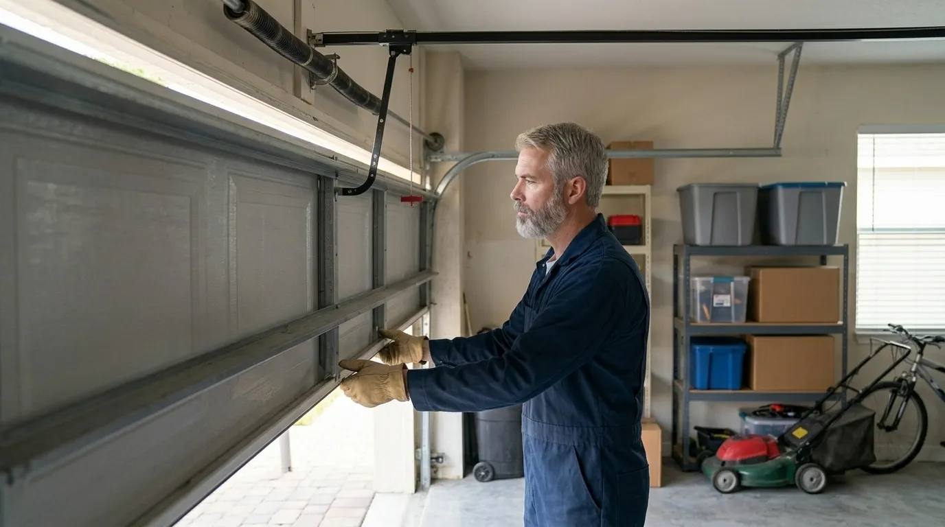 Same-day garage door service by Go Houston Garage Door in Houston, TX